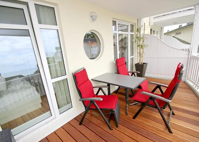 Meeresblickresidenzen Ferienwohnung Nr 37 Mit Sauna- Und Schwimmbadnutzung Im Ahoi Sellin * غورين